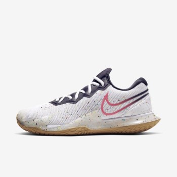 Nike Court Air Zoom Vapor Cage 4 - Férfi Teniszcipő - Fehér/Barna/Piros